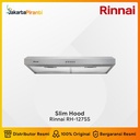 Cooker Hood Rinnai RH-127SS Slim Hood Penghisap Asap Kompor