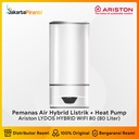 Pemanas Air Water Heater Listrik Ariston Lydos Hybrid 80 Liter