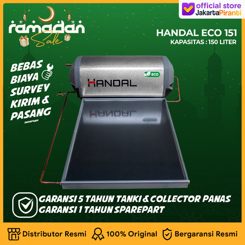 Pemanas Air Tenaga Surya Handal Solar Water Heater 151 Green Original