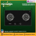 Built-in Gas Hob Kompor Gas Tanam 2 Tungku Modena BH 5725 LO