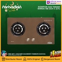 Built-in Gas Hob Kompor Gas Tanam 2 Tungku Rinnai RB-2GH-C (CF) | KOMPOR TANAM RINNAI RB-2GH-C (CF)