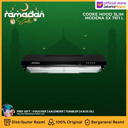 Slim Hood Modena SX 7511 L - Cooker Hood Modena