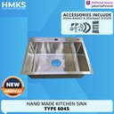 Kitchen Sink Kotak Minimalis 60 cm /Bak Cuci Piring Model Bolzano 6045