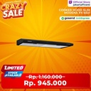 Tudung Hisap Asap Cooker Hood Modena PX 6021 Slim Hood 60 cm - Hitam