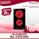 Kompor Tanam Listrik Vitroceramic Hob Modena BC 1321