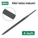 ISKU kikir gergaji kayu segitiga slim taper slim files 4 inch 5 inch 6 inch