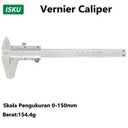 ISKU Jangka Sorong Stainless 15cm Vernier Caliper Micrometer 15