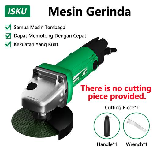 ISKU mesin gerinda gurinda grinda tangan/grinder free mata potong 750w