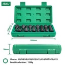 ISKU Mata Socket Impact Bits Set 10pcs Bahan Cr-Mo 1/2 Inch Driver