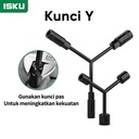 ISKU kunci sok y dan kunci sock y 8 mm 10mm 12mm 14mm