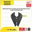 Milwaukee HCCT Cutting Jaw for Standard CU/AL Cable including Blade | Accessories Sawing & Cutting 4932464497
