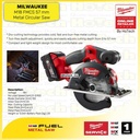 MILWAUKEE Metal Saw | Mesin Gergaji Listrik M18 FMCS | Metal Saw M18 FMCS