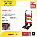 MILWAUKEE 2-WHEEL CART 48-22-8415 | Hand Truck Gerobak Roda 2 20x48x12inch
