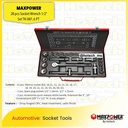 MAXPOWER TK-087 Socket Wrench Socket 6PT | Socekt Wrench 28 pcs