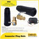 Kabel Konektor Las Male DKJ 50-70mm Cable Socket Connector