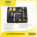 Stanley 19pcs Home Use Tool Set | 92-009-23 Hand Tool set STANLEY
