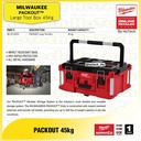 Milwaukee Large Tool Box | Storage Tool Box | Tempat Perkakas