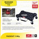Milwaukee Tool Box Dolly | Storage Tool Box | Tempat Perkakas