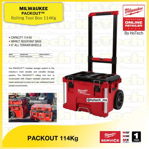 Milwaukee Packout Rolling Tool Box | Storage Tool Box