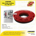 Karcher Disc brush, medium, RED , 430 mm | Floor Scrubbers BDS 43/150