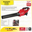 MILWAUKEE M18 FBL | 18V Blowers Machine | Mesin Blower (unit Only)