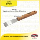 Stainless Steel Scrapper | Kape Pembversih Oli size 30mm | Maxpro