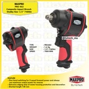 Composite Impact Wrench Stubby | Bor PRO 402Size 1/2" 746Nm | Maxpro