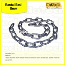Rantai Galvanis 8mm Chain Per Karung | Chain Galvanis 8 mm Per Bag