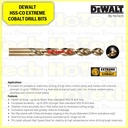 DEWALT | DT5538-QZ HSS Cobalt Metal Drill Bit| Mata Bor
