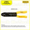STANLEY|84-223-22 9” Crimping Pliers|Tang Crimping