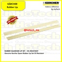 Karcher Rubber Lip Squeegee blades, oil-resistant, grooved, 960 mm