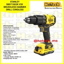 STANLEY|V20 BRUSHLESS HAMMER DRILL CORDLESS|SBD715D2K
