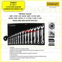 STANLEY Tool KIT Set | 87-709-1 14 Pcs CWE Slimline Combination Wrench