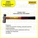 STANLEY 54-192-23 |24oz Wood handle Ball Pein|Palu