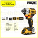 DEWALT DCF887D2A-KR 18V XR Li-Ion Brushless 3-speed Impact Driver|Bor