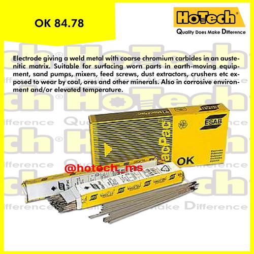 ESAB OK 84.78 | Size 4.0mm x 450mm | SMAW Electrode | Kawat Las
