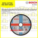 BOSCH Metal Cutting Disc Best Range | Mata Gerinda size 100 x 1.2