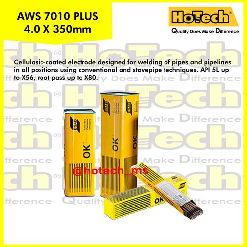 Esab PIPEWELD 7010 PLUS size 4.0 x 350mm Stick SMAW Welding Electrode
