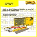 ESAB OK 308L size 2.5 x 300mm Stick SMAW Welding Electrode | Kawat Las