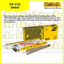 ESAB OK 316L | AWS E316L | Size 4.0 x 350mm | Electrode Stainless Stik