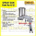 Spray Panting Gun Tabung Atas | Spray Gun Fan 96-G 12 | FTS Japan