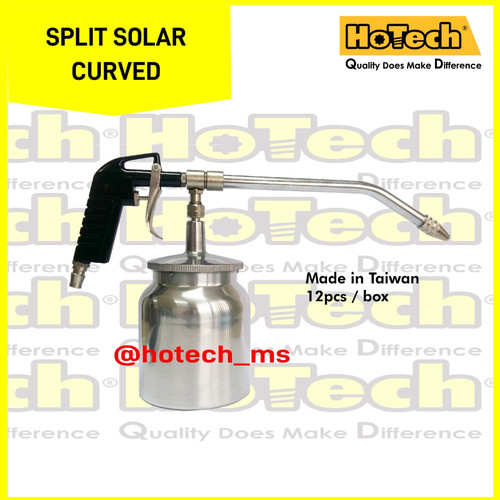 Spray Gun Split Solar, Curved Grip Black Handle | FTS Made In Japan