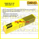 ESAB | OK 67.45 | AWS E307-15 | Size 2.5mm x 300mm | Welding Electrode