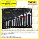 Stanley Combination Wrench Set 14 Pcs | Kunci Ring Pas Set 8-32 mm