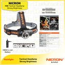 NICRON H30 | LED USB Rechargeable Headlight 6 Adjustable HeadLamps