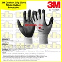3M Comfort Grip Gloves / Sarung Tangan Safety Comfort Brand: 3M size M