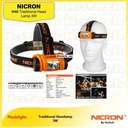 NICRON H40 Traditional Plastic LED Head Lamp | 200 Lumen H40