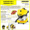 Karcher MV 4 | WD4 | MV 4 | WD 4 Premium Wet and Dry Vacuum Cleaner