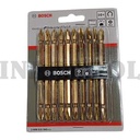 10 PCS MATA OBENG PH2, 110mm / 10 PCS DOUBLE ENDED SCREWDRIVER BITS - GOLD BOSCH