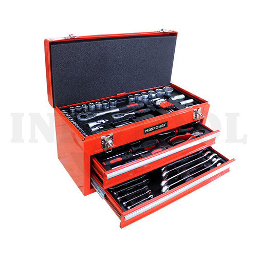 KUNCI SOK SET / KUNCI SOCK 1/4” & 1/2”, 6 PT 90 PCS (TK-123)